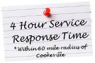 4 hour response time
